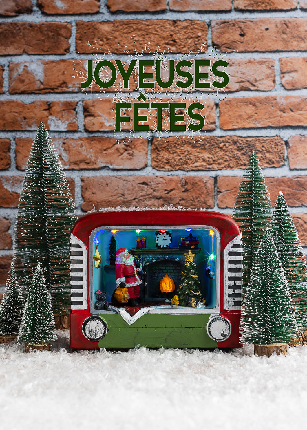 Carte de souhait de Noël MJ - 5''x7'' - Radio